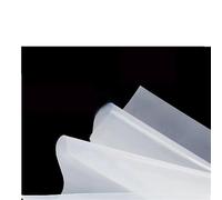 1pc 0.1mm/0.2mm/0.3mm/0.5mm/0.8mm Foglio di Gomma di Silicone 500mm Larghezza 500mm Lunghezza Pellicola di Silicone Trasparente (Size : 500X500x0.1mm)