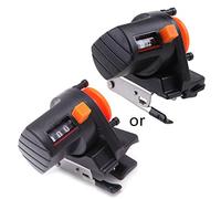 1pc 0-999M Portatile Finder di Pesca Lunghezza Lunghezza Calibro di Profondità Contatore Strumento di Pesca Linea Contatore Clip in Piedi