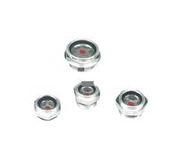 1PC 1-1/4" BSPP Male Thread Aluminum Oil Gauge Sight Glass Window Hexagon head