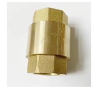 1pc 1/2" 3/4" 1" 1-1/4" 1-1/2" 2" Female to Female Thread Brass Vertical Lift Spring One Way Non Check Valve(1/2")