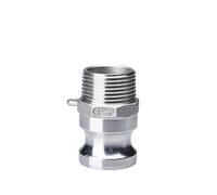 1PC 1/2" 3/4" 1“ 304 Adattatore for raccordo Camlock for irrigatore da giardino in acciaio inossidabile Barb Camlock Sgancio rapido for raccordi for pompe for tubi flessibili(F,1")