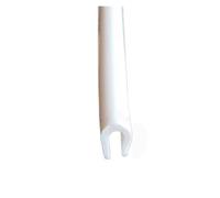 1PC 1/3/10M U Striscia di gomma 12x5mm Bordo di protezione Sigillante for paraurti di auto, pannelli in vetro, metallo e legno Bianco Nero Giallo Grigio(WHITE,10M)