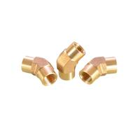 1pc 1/4" BSP Female Thread Brass Elbow Pipe Fitting 45 Degree Connector Adapter