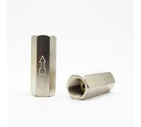 1pc 1/4" BSP Female Thread Brass Pneumatic Check Valve Full Port One Way Non-return Valve
