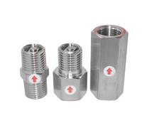 1pc 1/4" BSP Male to Female Thread 304 Stainless Steel Check Valve One Way Non-return Valve