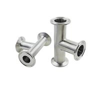 1PC 1.5" Tri Clamp & Pipe OD 1" 25MM Equal Tee Compatible Pipe Fitting SS304 Stainless Steel