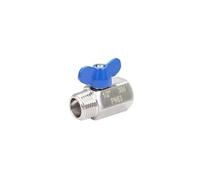 1pc 1/8 "1/4" 3/8 "1/2" 3/4 "1" BSPT Femmina Maschio 304 In Acciaio Inox MIni Spegnimento Valvola a Sfera Con Maniglia a farfalla Sanitario Homebrew(1 BSP Female)