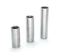 1pc 1/8 "1/4" 3/8" 1/2" 3/4" 1" femmina filettato lungo in acciaio inox 304 raccordo adattatore connettore (50 mm, 3/4 '')