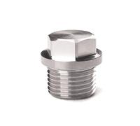 1PC 1/8 "1/4" 3/8 "1/2" M8 M10 M12 M14 M16 M18 M20 M22 M24 M27 Metrico Maschio In Acciaio Inox 304 testa esagonale Tappo Tappo Tubo di Raccordo(M22x1.5)