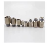 1pc 1/8" 1/4" 3/8" 1/2" Male Female Thread Brass Pneumatic Check Valve One Way Non-return Valve Pipe Fitting (PCVF,BSP1I8)