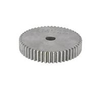 1pc 1 Modulo 51/52/53/54/55/56/57/58/59/60 Denti Ingranaggio cilindrico Piatto in Acciaio al Carbonio, Ingranaggi cilindrici for Trasmissione di Potenza for Cremagliere, 1 Modulo 57 Denti (Color : 1 M