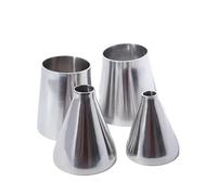 1PC 104mm - 85mm SS304 Stainless Steel Butt Welding Speed Reducer