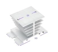 1PC 10A 25A 40A 60A AC-AC Relè a stato solido monofase AC SSR SSR-10AA SSR-25AA SSR-40AA SSR-60AA 80-250VAC 220V A 24-380V AC(SSR-Silver Radiator)