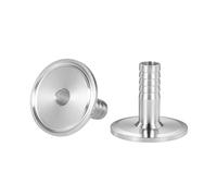 1pc 10mm Hose Barb to Tri Clamp TC34mm SUS304 Stainless Steel Fitting Homebrew