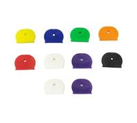 1pc/10pcs Accessori Chiave Colorati In Modo Casuale Identifica Facilmente Le Chiavi Con Le Copertine Elastiche Accessorio Chiave Per Uomini E Donne
