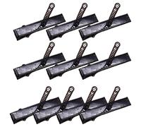 1pc/10pcs semplice clip per capelli Blanks forcine con lega di primavera forcina semplice barrette bianco artigianato