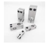 1pc 10x10 Pillar fixing clamp vertical fixed diameter fastening aluminum alloy optical axis cross block steel pipe fixing ICYJRFHLTF