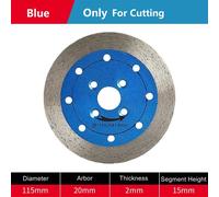 1PC 115mm Turbo Diamante Circolare Lama Taglio Disco for Granito Marmo Tessere