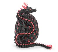 1pc 12-inch 3D Printed Glow in The Dark Dragon Eggs Fidget Toy Night Light for Home Office Desk Decor Collectible Gift Idea(XS,Style2)