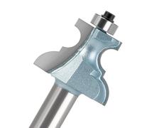 1PC 12mm 1/2′′ Punte for fresatura con gambo Punta for modellatura del bordo Strumenti for la lavorazione del legno Utensile for linea Lama in acciaio al tungsteno(12mm shank)