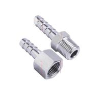 1pc 12mm Hose Barb 1/4" BSPP Female Fitting Connector 304 Stainless