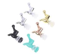 1PC 12mm Rubinetto a prova di perdite Acqua di rubinetto Bottiglia di vino in vetro Vaso Barile Rubinetto del serbatoio dell'acqua con filtro Valvola del vino Erogazione dell'acqua(Sliver2)