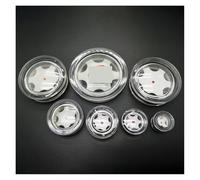 1pc 12x20mm IDxOD Press Fit Oil Level Sight Glass Window Round Head