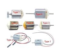 1Pc 130 DC electronic starter 3V-6V DC electronic starter DIY Hobbies Smart Car Four Wheel Drive Car Boat Engine Model High Speed electronic starter NWPNLXEA(Type 1)