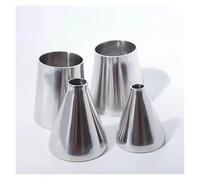 1pc 140mm - 114mm Pipe Adapte SS304 Stainless Steel Butt Welding Speed Reducer YZWRWRMKTB