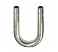 1pc 14MM Hose Barb 304 Stainless Steel U shaped Bend Hosetail Pipe Fitting HMCOCOOFM