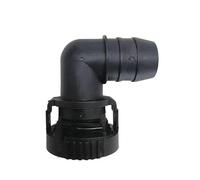 1PC 18mm Giunto for tubo di scarico Connettore rapido universale in plastica Raccordi in plastica Connettore femmina(B (90 degree))