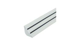 1pc 1m 3D Foam Self-adhesive Wall Stickers Trim Corner Skirting Line Ceiling Strip Decorative Home Decor(C)
