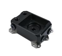 1pc 1U Server Liquido di raffreddamento ad acqua Costruire piccolo serbatoio, Mini G1/4 "Serbatoio d'acqua, Supporto for montaggio Pompa DDC, Nero, ICE-PRS-DC