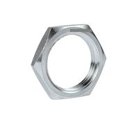 1PC 2" BSP Female Thread 304 Stainless Steel Hex Lock Nut Pipe Fitting