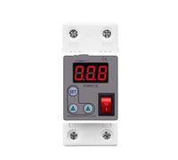 1pc 2- L N 230V 63A Din Rail 230V 1-63A Adjustable Overcurrent Protective Device Protector Relay CZMDKEXM