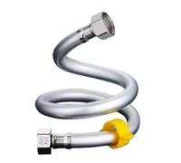 1pc 20/200 cm G1/2 tubo doccia in PVC ad alta pressione lungo tubo di prolunga per acqua del bagno tubo idraulico tubo doccia accessori (B,200 cm)