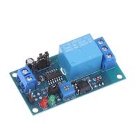1Pc 2025 Modulo Relè di Ritardo Regolabile 5V/12V DC Accendere/Spegnere Ritardo Modulo Interruttore del Relè con Scheda Relè Temporizzati(5V)