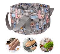 1pc 21L Basino acqua multifunzionale secchio da viaggio pieghevole