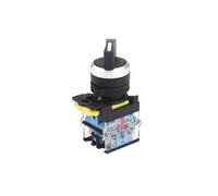 1pc 22 MILLIMETRI 2/3 Posizione Rotary Knob Switch Momentaneo/Latch Interruttore di Controllo di Potenza Industriale 220V 10A 1NO/1NO1NC Interruttore(2 Position,1NO1NC_LATCHING)