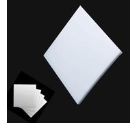 1pc 250mm x 250mm PTFE Plastic Sheet - High Performance Non-Stick Board for Gaskets, DIY Crafts, and Industrial(3mm)