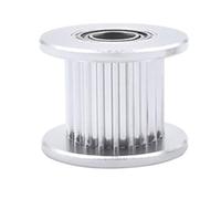 1pc 26 denti HTD 3M alluminio puleggia dentata folle 3/4/5/6mm larghezza slot foro 7 11 16mm for parti stampante 3D cinghia 6mm 10mm 15mm(5mm With Teeth,1pc Slot Width 7mm)