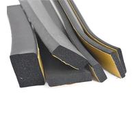 1Pc * 2M / 5M Striscia di Tenuta in Spugna autoadesiva in Gomma Adesivo su Un Lato Eva Schiuma Nera Anti-collisione Larghezza 10-30mm Spessore 2-20mm Guarnizione di Tenuta (Size : 15mm x 30mm x 2m)