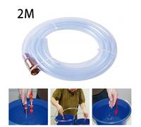 1PC 2M Priming Tubo Auto PVC Trasparente Agitare Sifone for Carburante Olio Wate