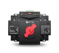 1pc 2P 125A 220V 230V 50/60Hz MCB type Dual Power Automatic transfer switch ATS 2 input 2 output CZMDKEXM