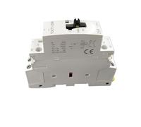 1pc 2P 25A 1NO 1NC 220V/230V 50/60HZ Din rail contactor with Manual Control Switch Circuit Breaker