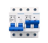1PC 2P 2P 10A MTS Dual power Manual transfer switch Circuit breaker MCB 50HZ/60HZ 400VAC NO interlocking function CZMDKEXM