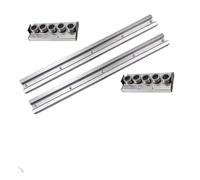 1pc/2pcs Binario di guida a doppio asse Guide lineari SGR15N 1200mm-2000mm + Guida ad alta velocità Blocco cursore bloccaggio SGB15N + for parti CNC(2pc SGR15N-SGB15 5,1350MM)