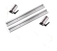 1pc/2pcs Binario di guida a doppio asse Guide lineari SGR15N 1200mm-2000mm + Guida ad alta velocità Blocco cursore bloccaggio SGB15N + for parti CNC(2pcSGR15N-SGB5 lock,1850MM)