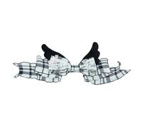 1pc/2pcs Bowknot Forcine per capelli da ragazza calda ali di peluche & Bowknot clip per capelli primaverili da sposa per donna Ponytail Hair Clip