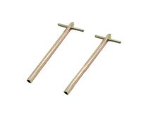 1Pc/2Pcs Chiave triangolare dell'ascensore Chiave speciale della porta dell'elevatore Lunga 100mm/ 200mm/ 300mm /500mm Chiave triangolare dedicata all'ascensore ( Color : 300MM , Size : 2pcs )